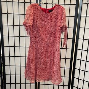 Lucy Paris Red and Black Mini Dress